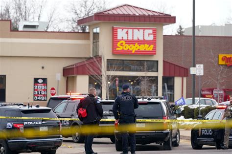 In just 69 seconds, the Colorado supermarket shooting suspect killed 8 of 10 victims, detective says